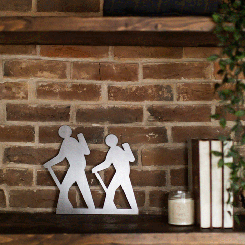 Hikers Wall Decor