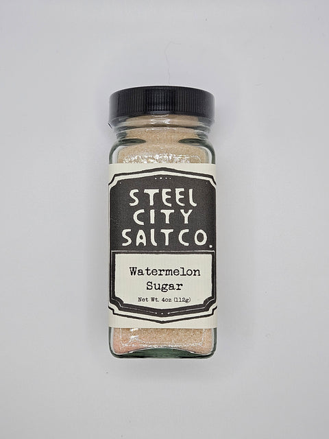 Watermelon Sugar | Natural Sweetener & Seasoning Sugar Blend for Desserts by Steel City Salt