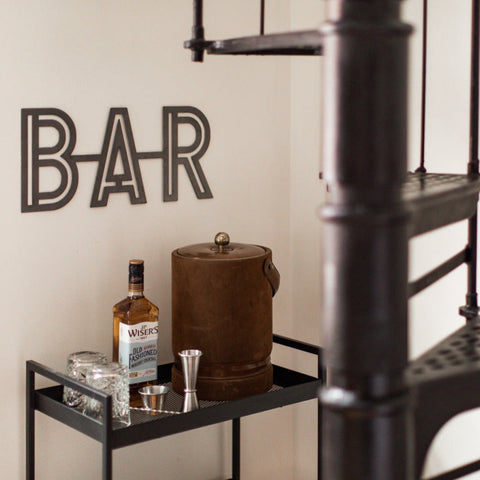 Bar Script Wall Decor – Stylish Wall Ornament | Home Bar Decor Sign