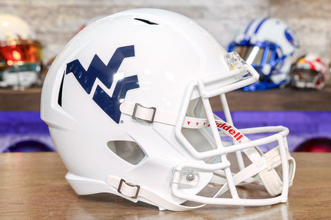 West Virginia Mountaineers Riddell Speed Replica Helmet - Stars and Stripes