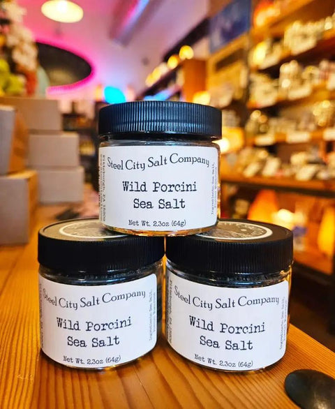 Wild Porcini Salt  Steel City Salt Company   