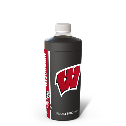 Wisconsin Badgers Universal Can Cooler – Insulated Drink Holder Fits 12oz Cans