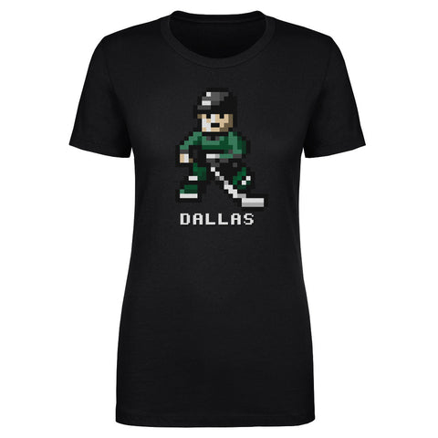 Dallas Hockey 8-bit WHT