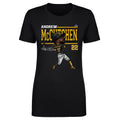 Pittsburgh Pirates Andrew McCutchen Women's T-Shirt Women's T-Shirt 500 LEVEL Black S Women's T-Shirt