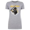 Pittsburgh Pirates Andrew McCutchen Women's T-Shirt Women's T-Shirt 500 LEVEL Heather Gray S Women's T-Shirt