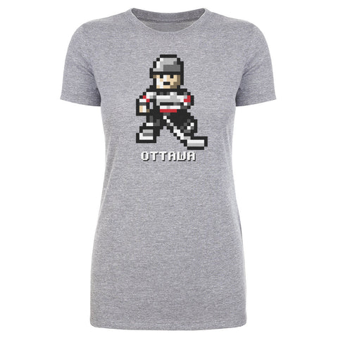 Ottawa Hockey 8-bit WHT