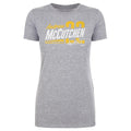 Pittsburgh Pirates Andrew McCutchen Women's T-Shirt T-Shirt 500 LEVEL Heather Gray S Women's T-Shirt