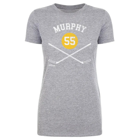 Larry Murphy Pittsburgh 55 Sticks  Women's T-Shirt Women's T-Shirt 500 LEVEL   