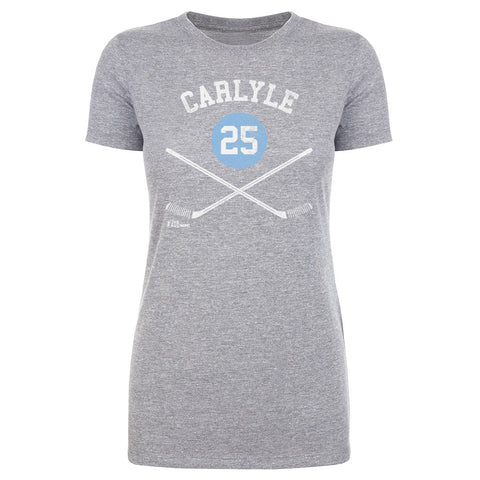 Randy Carlyle Pittsburgh 25 Sticks  Women's T-Shirt Women's T-Shirt 500 LEVEL   