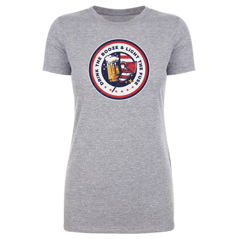 USA 4th Of July Light The Fuse WHT