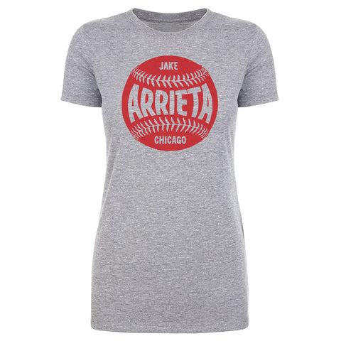 Jake Arrieta Chicago C Baseball WHT