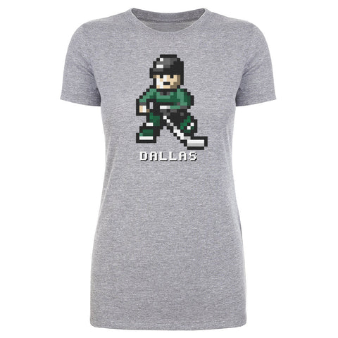 Dallas Hockey 8-bit WHT