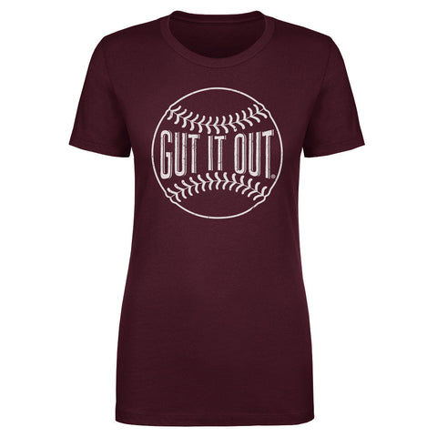 Gut It Out Foundation Baseball WHT