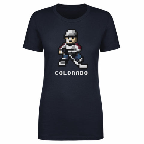 Colorado Hockey 8-bit WHT