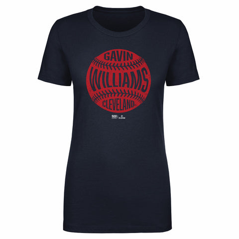 Gavin Williams Cleveland Vintage Baseball WHT