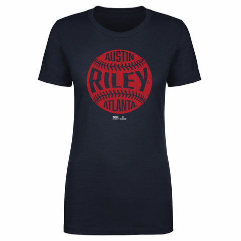 Austin Riley Atlanta Vintage Baseball WHT