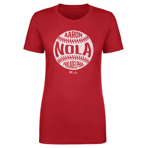 Aaron Nola Philadelphia Vintage Baseball WHT