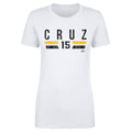 Pittsburgh Pirates Oneil Cruz Women's T-Shirt Women's T-Shirt 500 LEVEL White S Women's T-Shirt