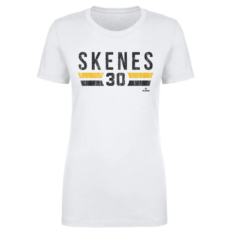 Pittsburgh Pirates Paul Skenes Women's T-Shirt Women's T-Shirt 500 LEVEL White S Women's T-Shirt