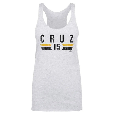 Pittsburgh Pirates Oneil Cruz Women's Tank Top Women's Tank Top 500 LEVEL Tri Ash S Women's Tank Top