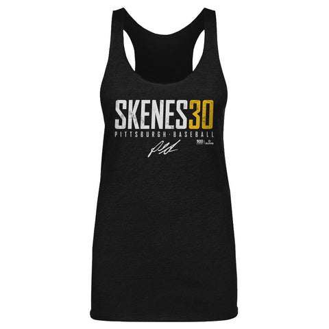 Pittsburgh Pirates Paul Skenes Women's Tank Top Women's Tank Top 500 LEVEL Tri Black S Women's Tank Top