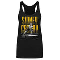 Pittsburgh Penguins Sidney Crosby Women's Tank Top Women's Tank Top 500 LEVEL Tri Black S Women's Tank Top