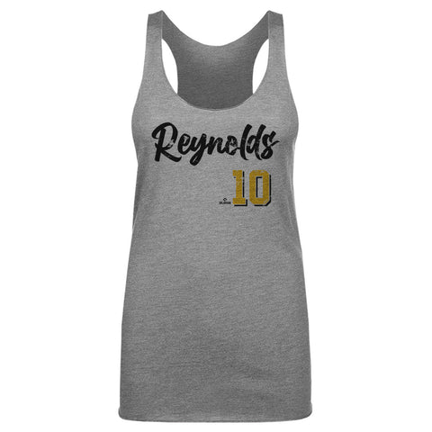 Pittsburgh Pirates Bryan Reynolds Women's Tank Top Women's Tank Top 500 LEVEL Tri Gray S Women's Tank Top