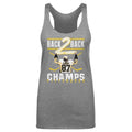 Pittsburgh Penguins Sidney Crosby Women's Tank Top Women's Tank Top 500 LEVEL Tri Gray S Women's Tank Top