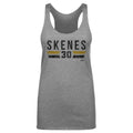 Pittsburgh Pirates Paul Skenes Women's Tank Top Women's Tank Top 500 LEVEL Tri Gray S Women's Tank Top