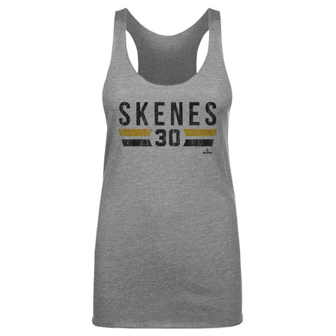 Pittsburgh Pirates Paul Skenes Women's Tank Top Women's Tank Top 500 LEVEL Tri Gray S Women's Tank Top