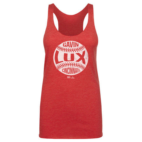 Gavin Lux Cincinnati Vintage Baseball WHT