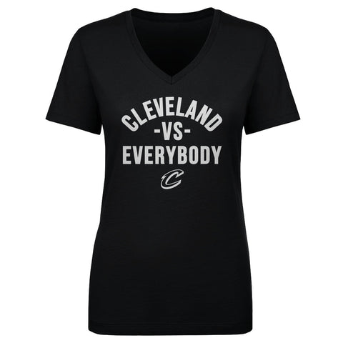 Cleveland Cavaliers T-Shirt – Lightweight Cotton Vs Everybody Tee | V-Neck Casual Top