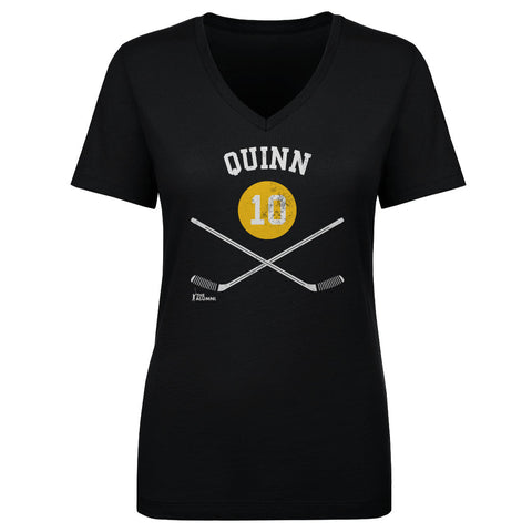 Dan Quinn Pittsburgh 10 Sticks  Women's V-Neck T-Shirt Women's V-Neck T-Shirt 500 LEVEL   