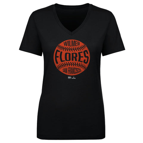 Wilmer Flores San Francisco Vintage Baseball WHT
