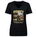 Pittsburgh Penguins Sidney Crosby Women's V-Neck T-Shirt T-Shirt 500 LEVEL Black S Women's V-Neck T-Shirt