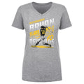 Pittsburgh Pirates Bryan Reynolds Women's V-Neck T-Shirt Women's V-Neck T-Shirt 500 LEVEL Heather Gray S Women's V-Neck T-Shirt