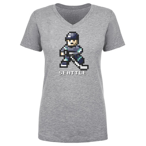 Seattle Hockey 8-bit WHT