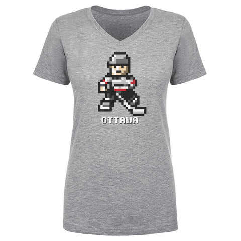 Ottawa Hockey 8-bit WHT