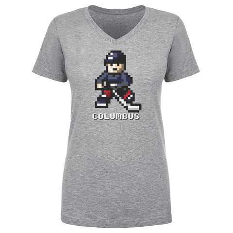 Columbus Hockey 8-bit WHT