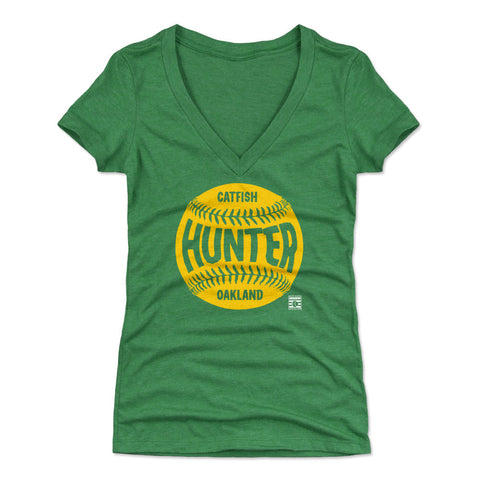 Catfish Hunter Oakland Baseball WHT