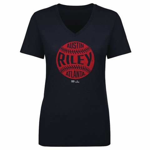 Austin Riley Atlanta Vintage Baseball WHT