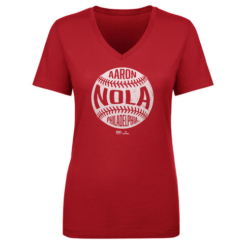 Aaron Nola Philadelphia Vintage Baseball WHT
