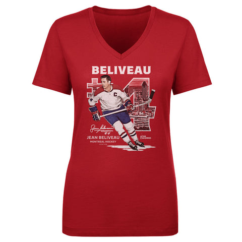 Jean Beliveau Montreal Throwback WHT