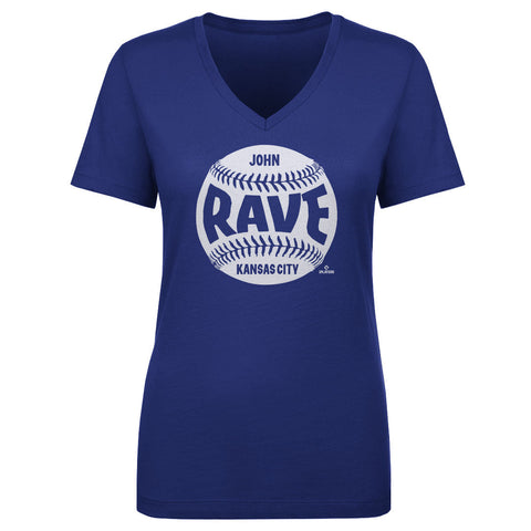 John Rave Kansas City Baseball WHT