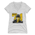 Pittsburgh Penguins Evgeni Malkin Women's V-Neck T-Shirt Women's V-Neck T-Shirt 500 LEVEL Tri Ash S Women's V-Neck T-Shirt