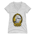 Pittsburgh Penguins Evgeni Malkin Women's V-Neck T-Shirt Women's V-Neck T-Shirt 500 LEVEL Tri Ash S Women's V-Neck T-Shirt