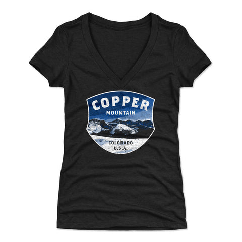 Copper Mountain Colorado Shield WHT