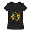 Pittsburgh Pirates Oneil Cruz Women's V-Neck T-Shirt Women's V-Neck T-Shirt 500 LEVEL Tri Black S Women's V-Neck T-Shirt