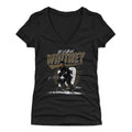 Ryan Whitney Pittsburgh Comet  Women's V-Neck T-Shirt Women's V-Neck T-Shirt 500 LEVEL   