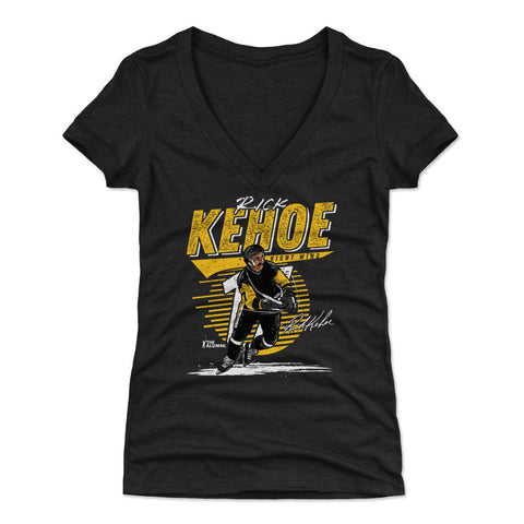 Rick Kehoe Pittsburgh Comet  Women's V-Neck T-Shirt Women's V-Neck T-Shirt 500 LEVEL   